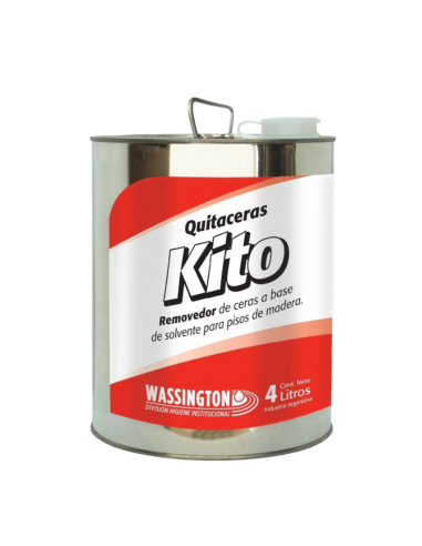 Removedor Cera Madera Kito Lata x4lts